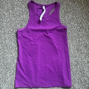 NWT Lululemon Align - hip length racer back size 12 purple